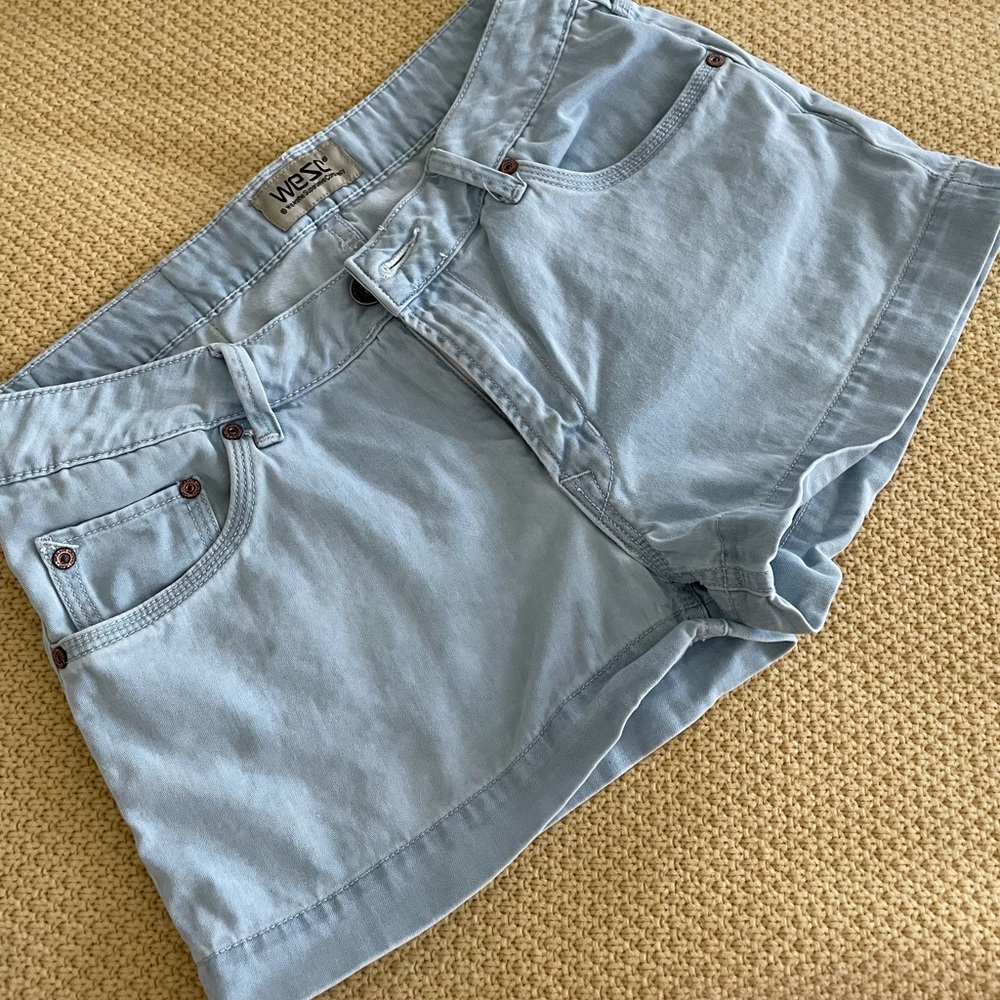 WESC Blue Jean Shorts 29